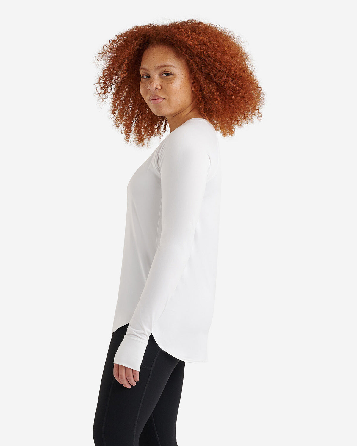 Renew Long Sleeve Top / WHITE