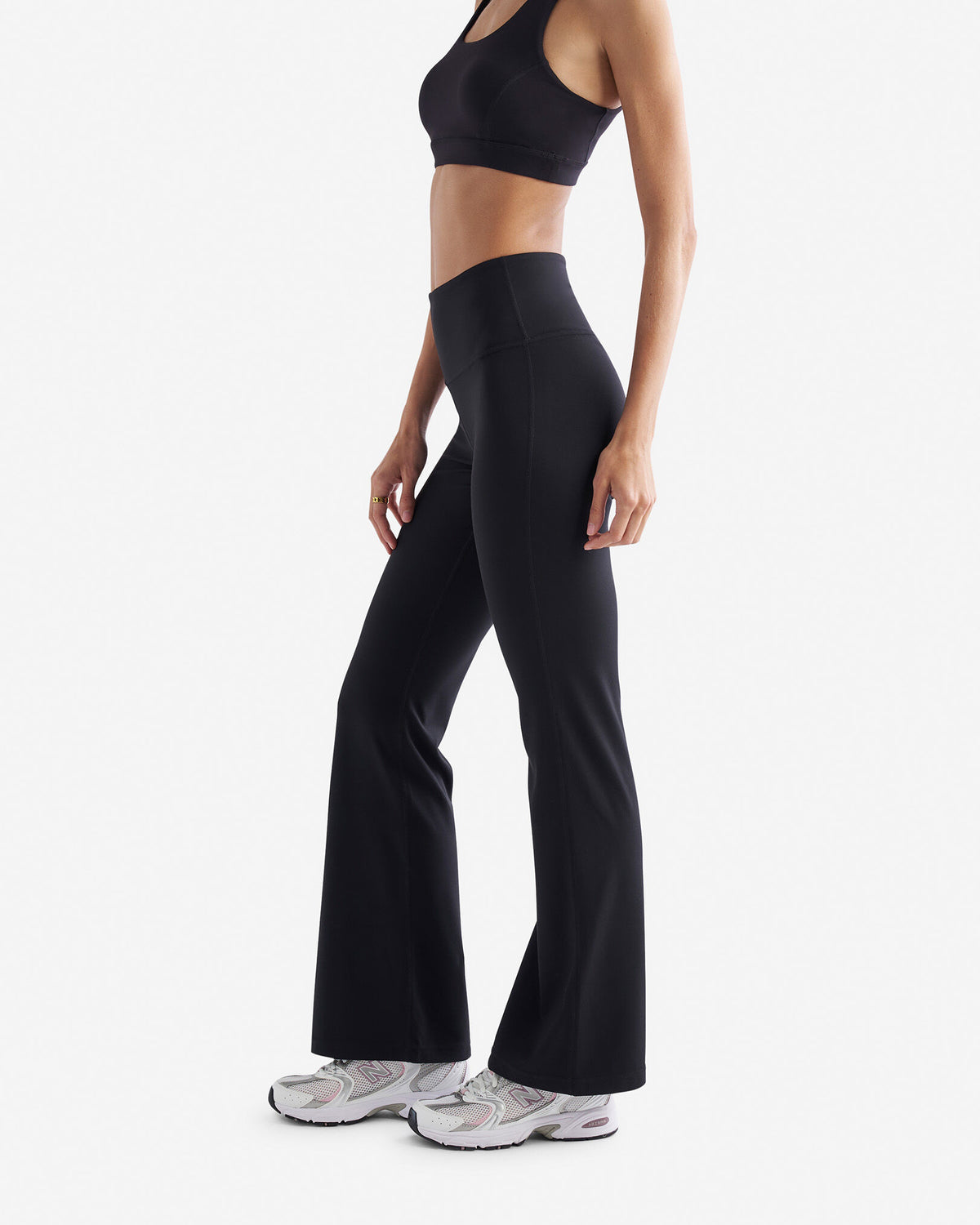 Restore High Rise Flare Legging / BLACK