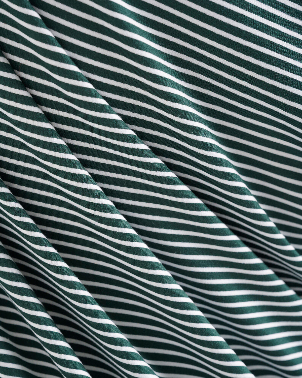 Renew Knit Striped Polo / VARSITY GREEN STRIPE