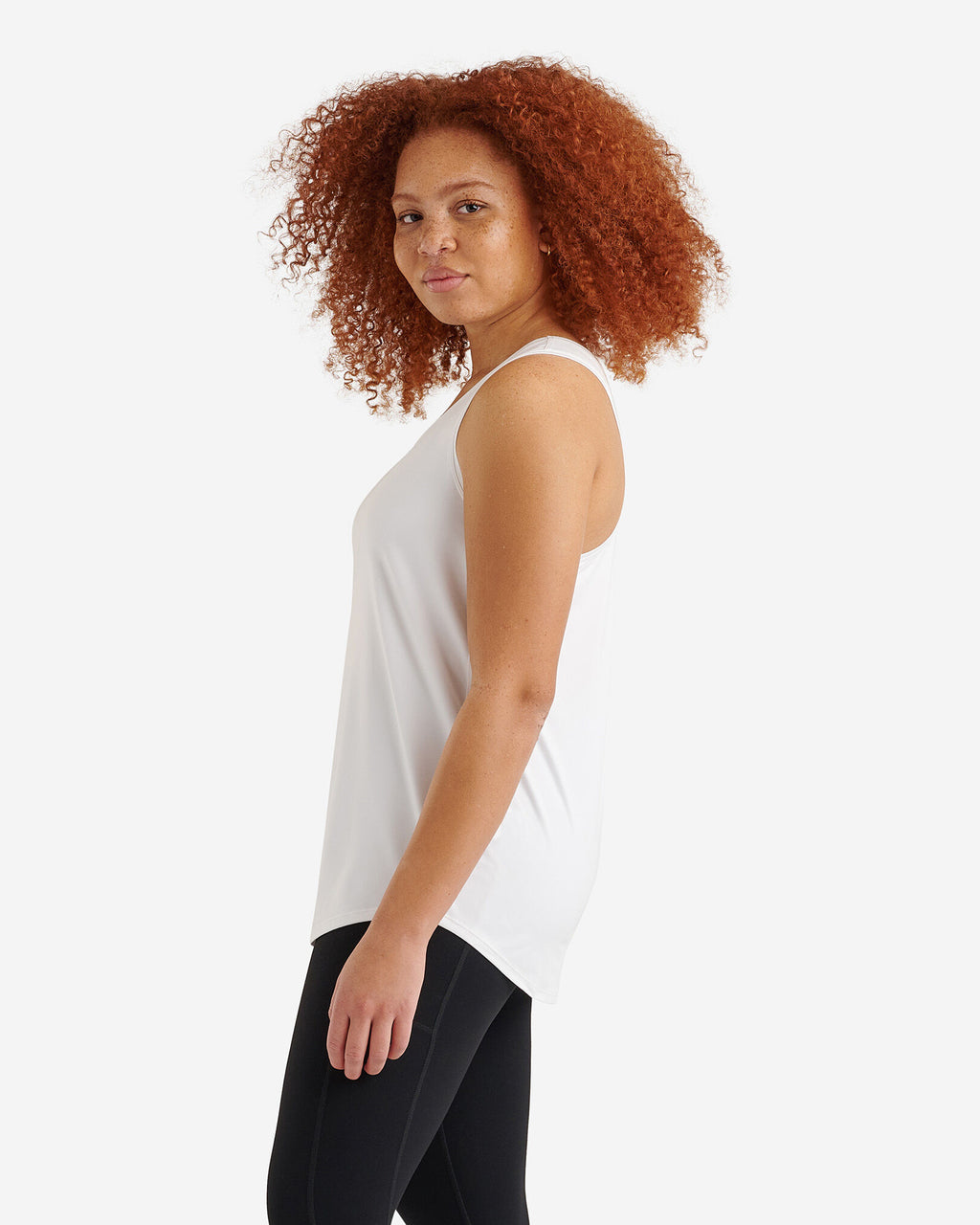 Renew Racer Tank / WHITE