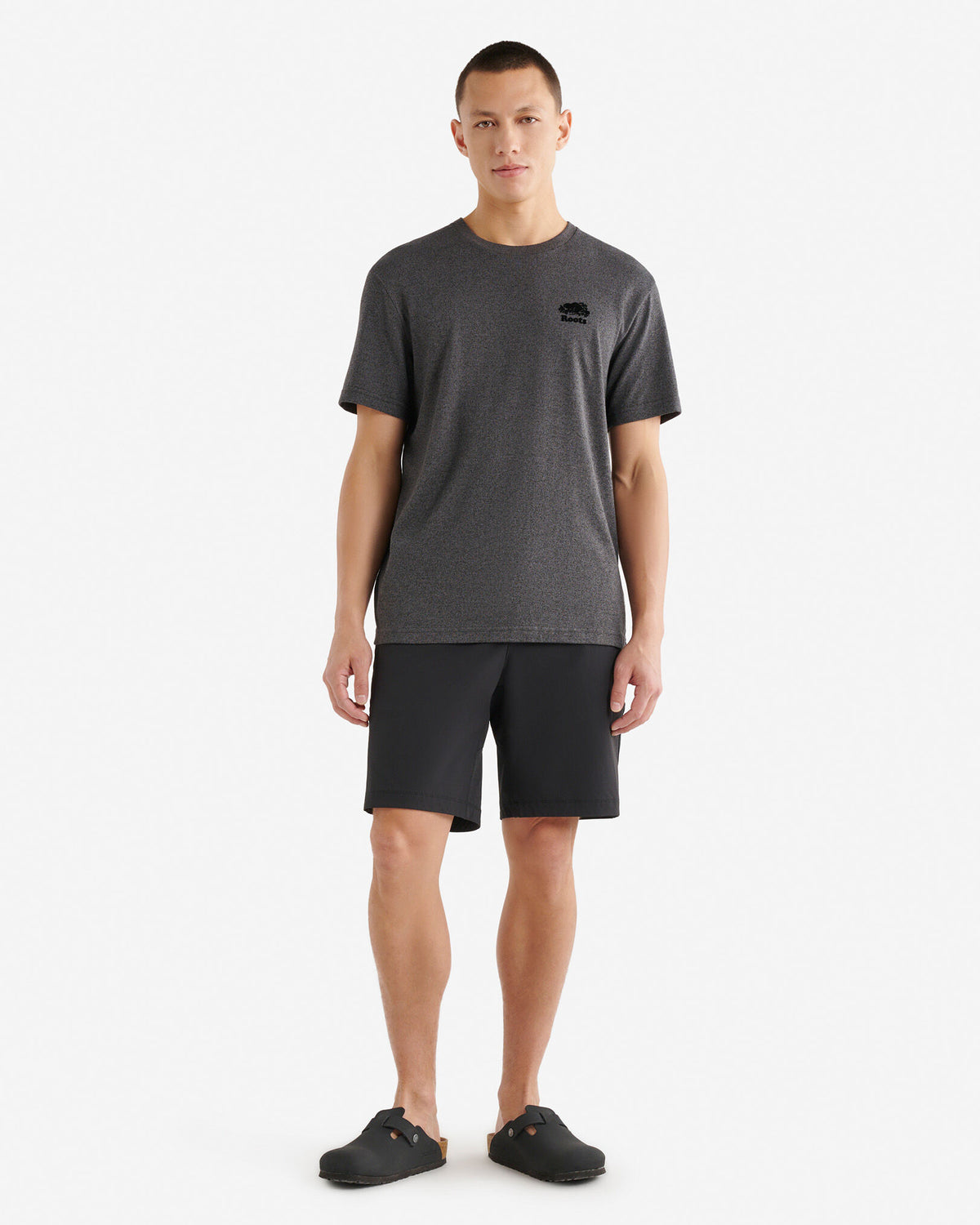Mens Organic Perfect Pepper T-shirt / BLACK PEPPER