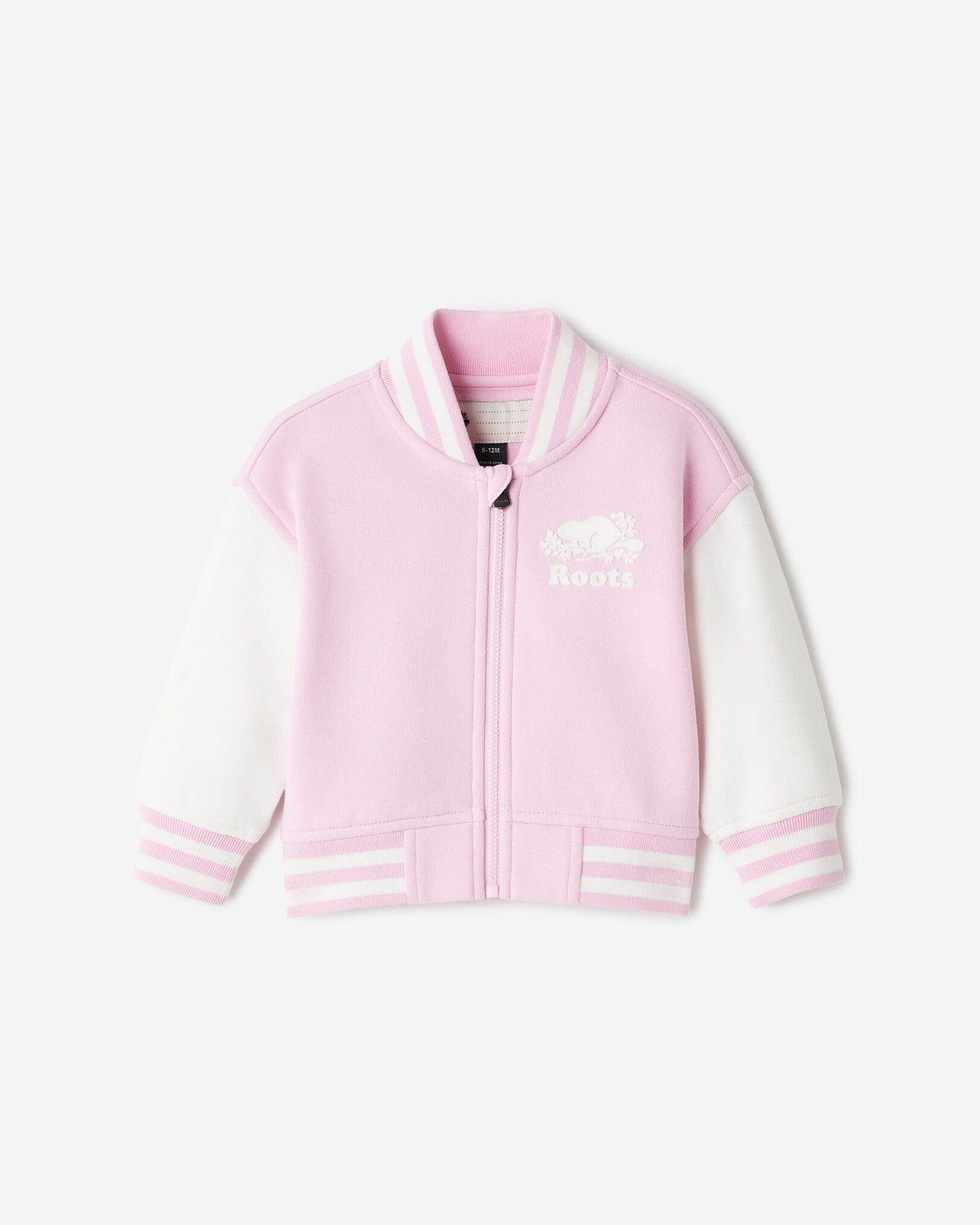 Baby Varsity Jacket / FEATHER PINK