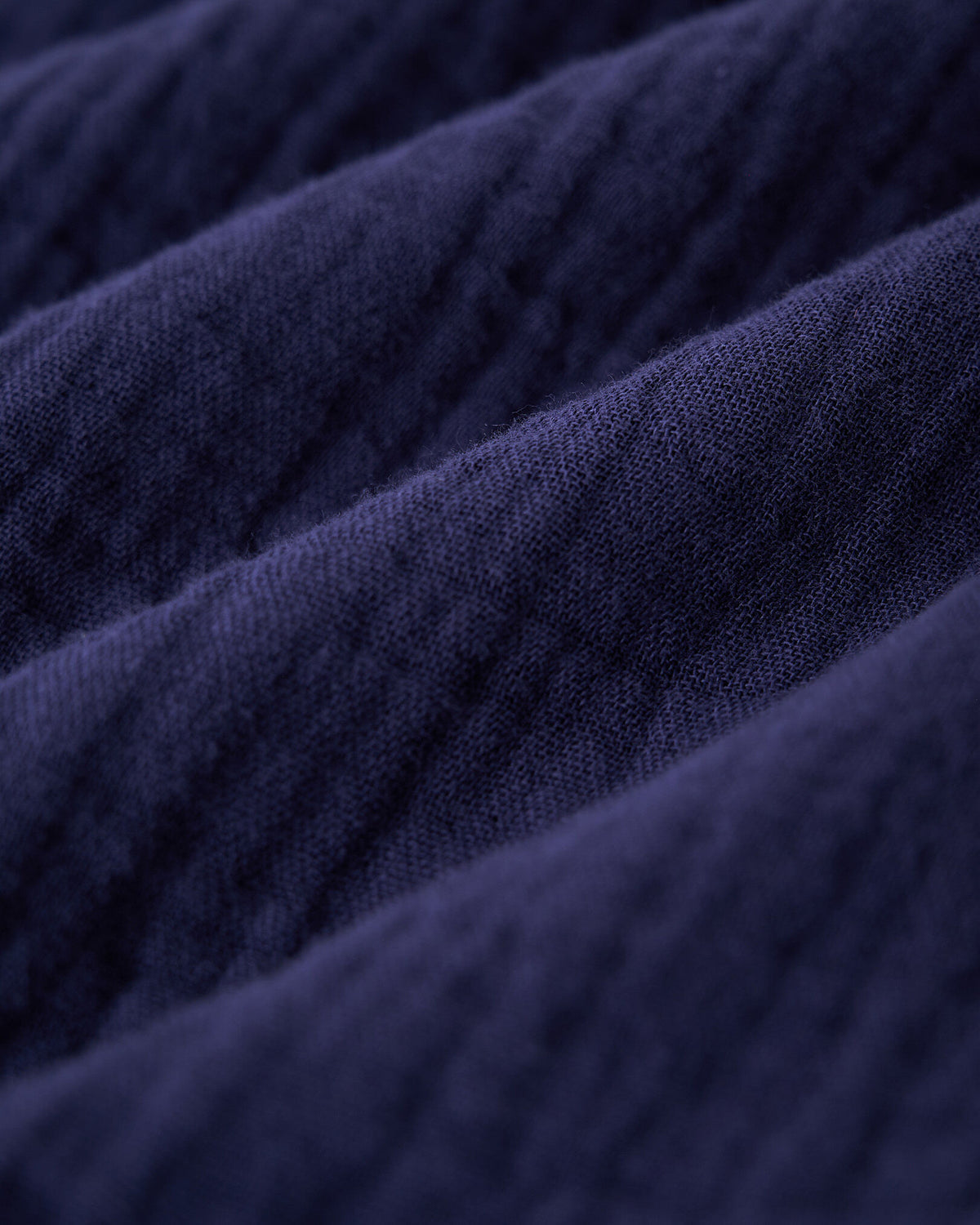 Isla Cotton Gauze Shirt / INDIGO INK