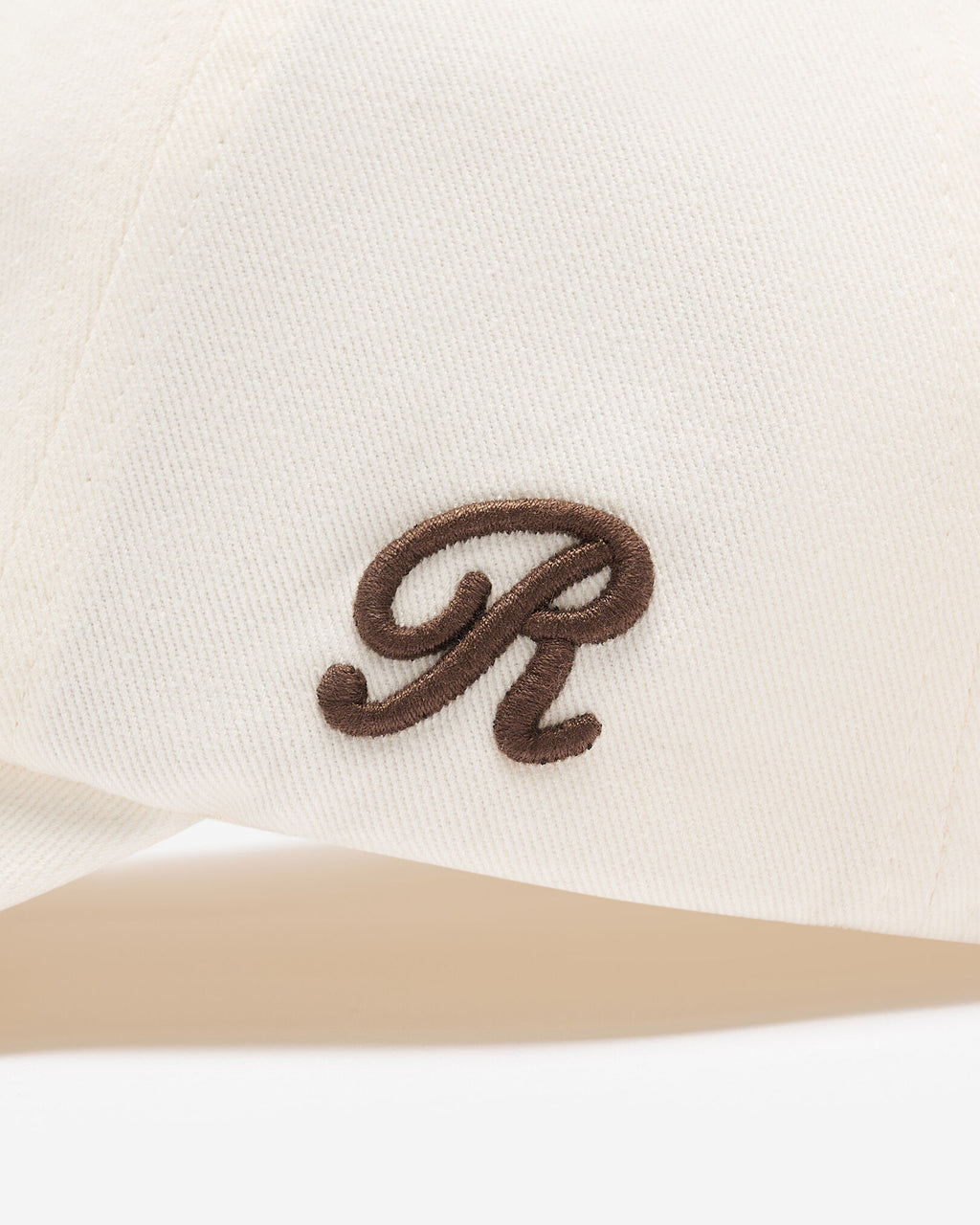 Patchwork Baseball Cap / EGRET