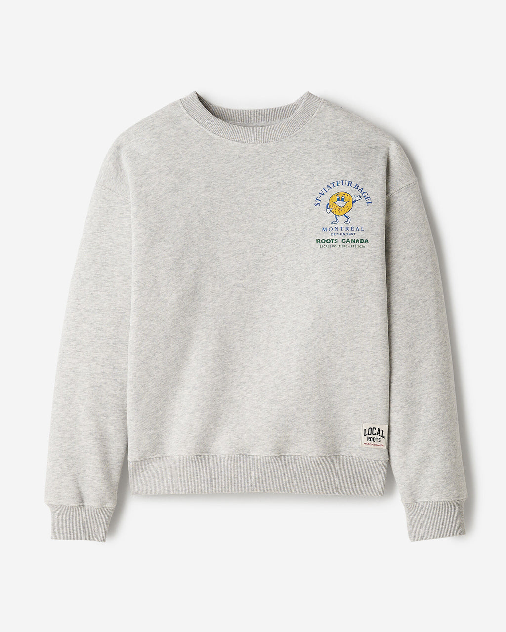 X St-Viateur Crew / ATHLETIC GREY MIX