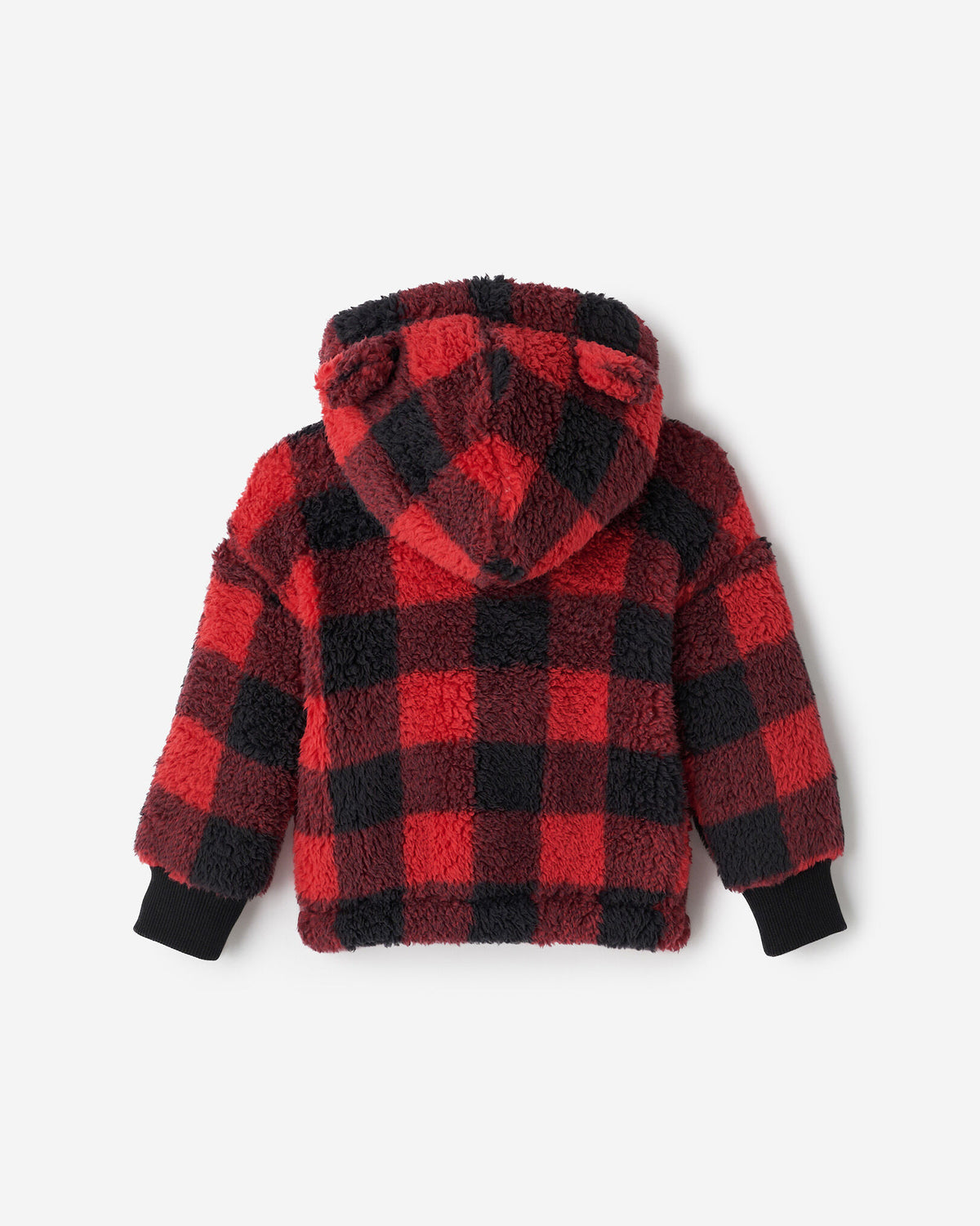 Baby Creekside Shearling Fleece Full Zip Hoodie / CABIN RED