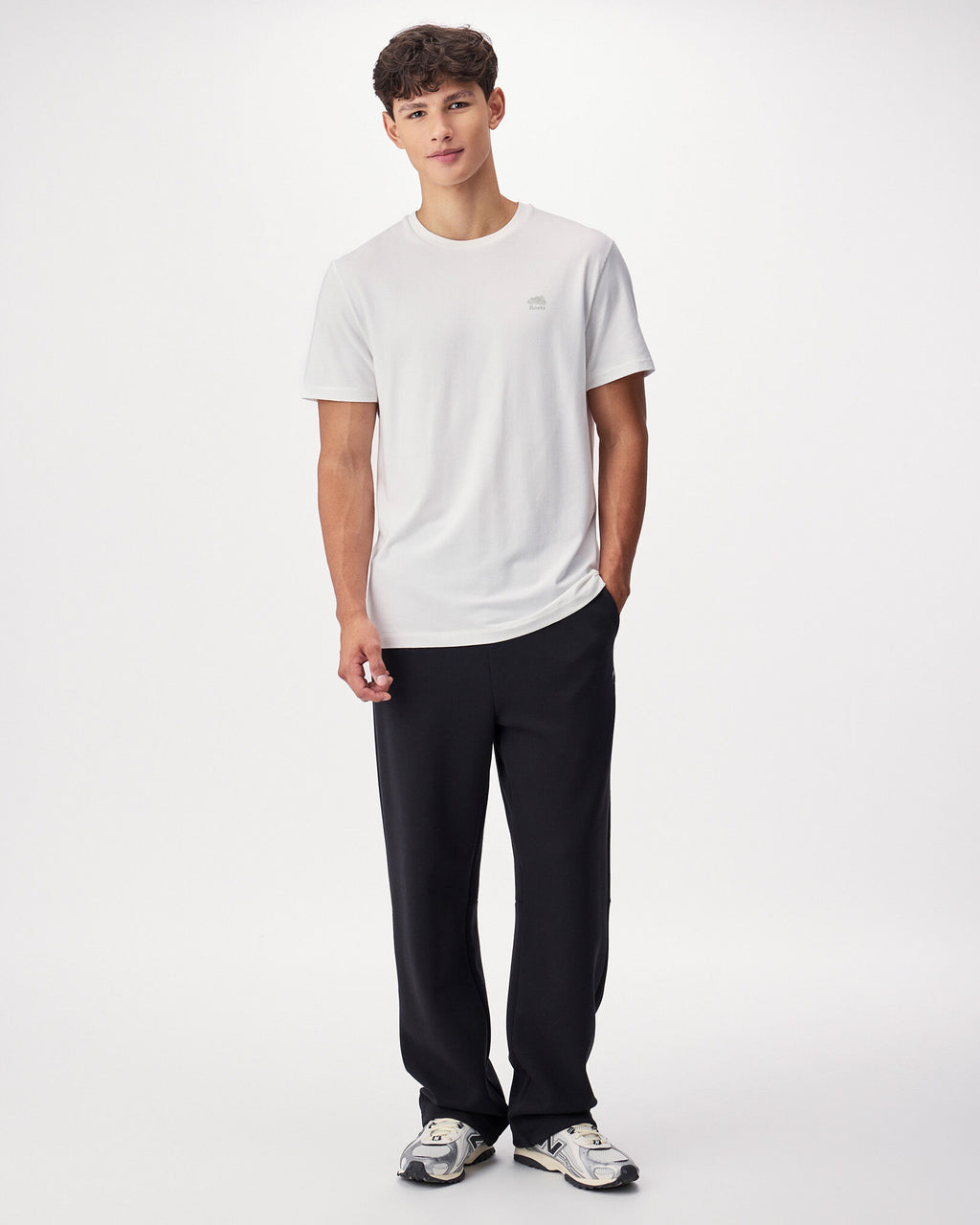 Roam Short Sleeve Top / WHITE