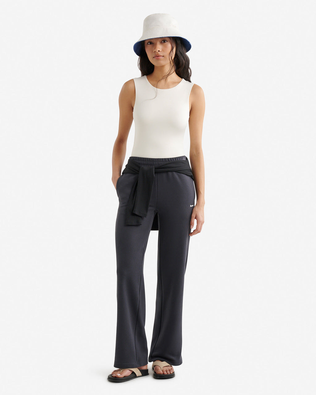 Renew Knit Muscle Tank / EGRET