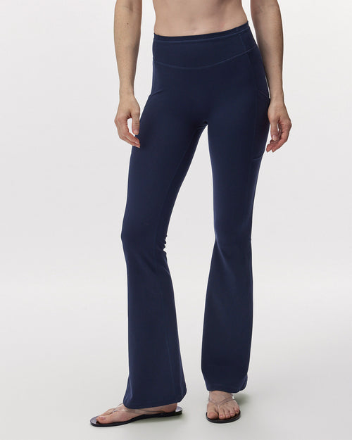 Active Knit Flare Legging / NAVY BLAZER
