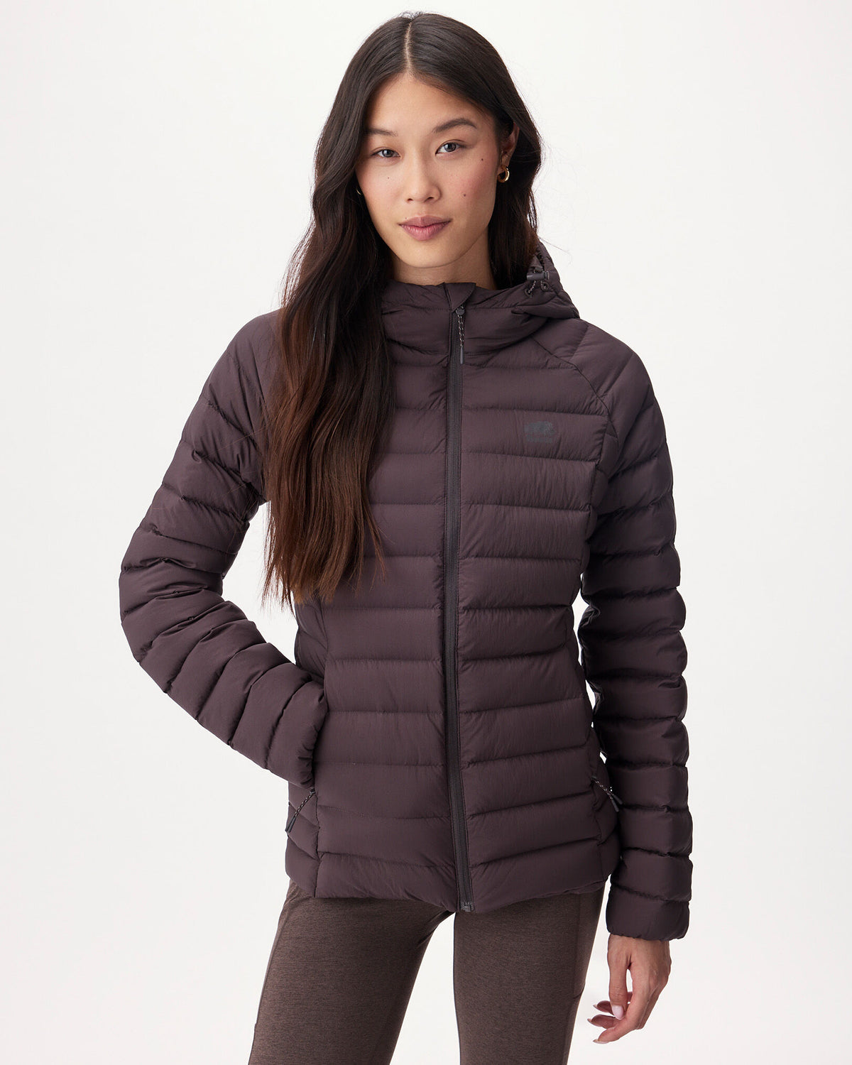 Down Packable Jacket / BLACK COFFEE