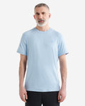 Renew Knit Short Sleeve Top / LIGHT SKY BLUE PPR