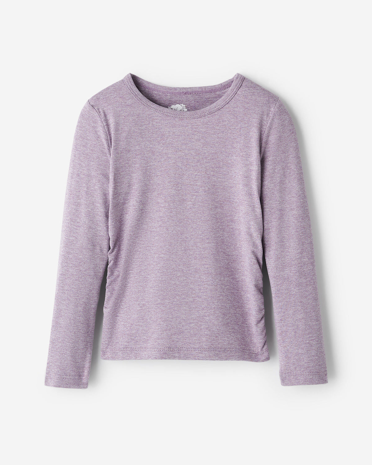 Toddler Girls Active Fitted T-Shirt / LAVENDER MIST PEPPER