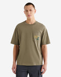 Mens Pocket Trail Relaxed T- Shirt / KALAMATA