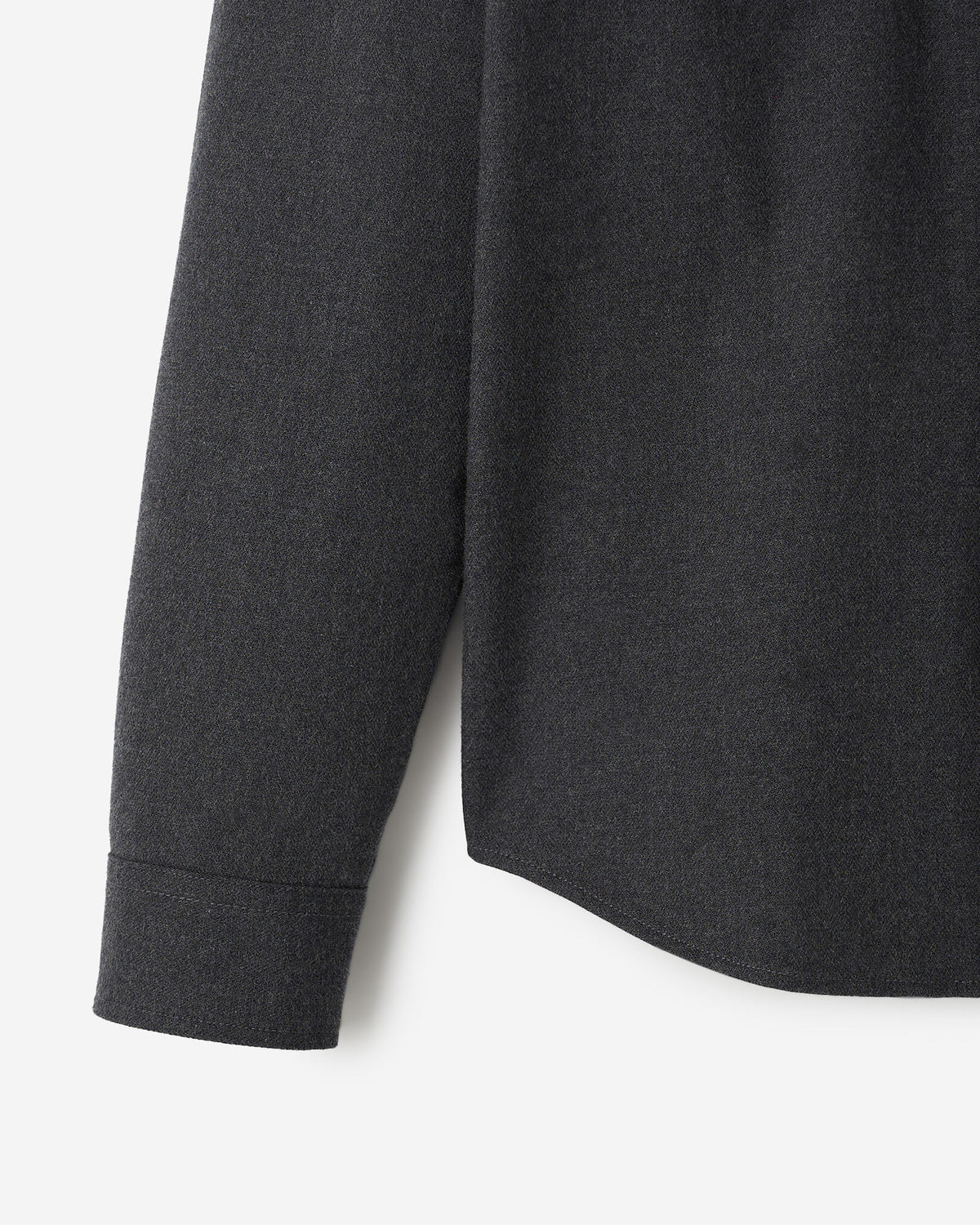 Bellwoods Herringbone Shirt / CHARCOAL PEPPER
