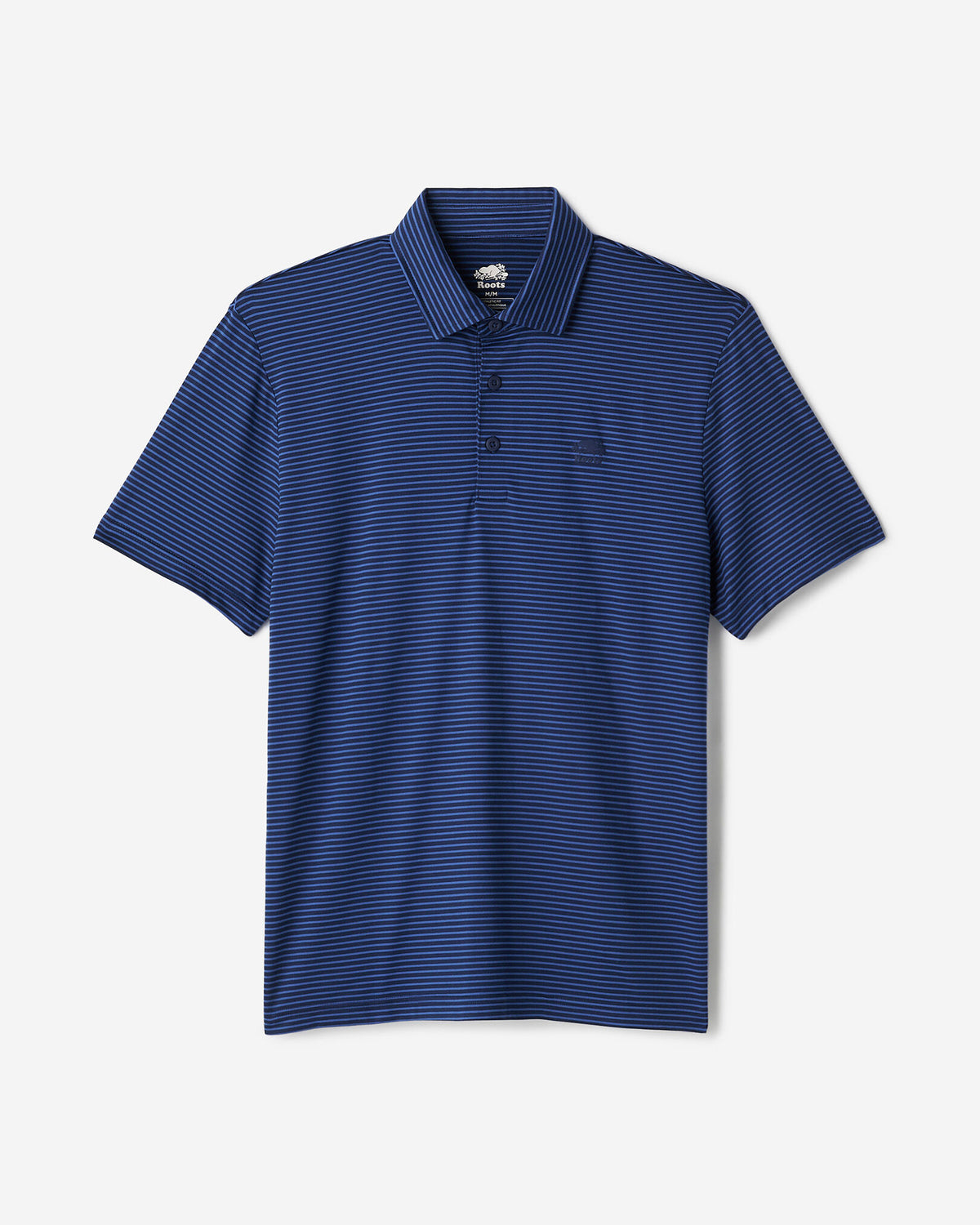 Renew Knit Striped Polo / MONSOON BLUE STRIPE