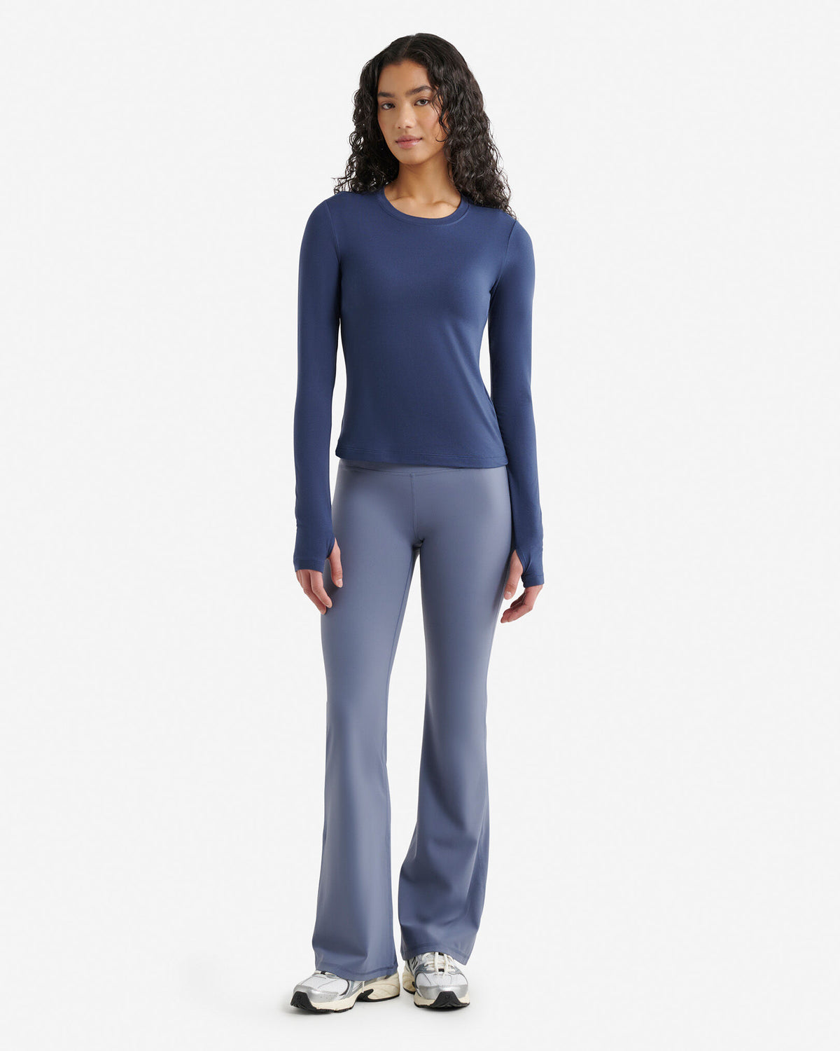 Renew Knit Long Sleeve Top / NIGHTFALL BLUE