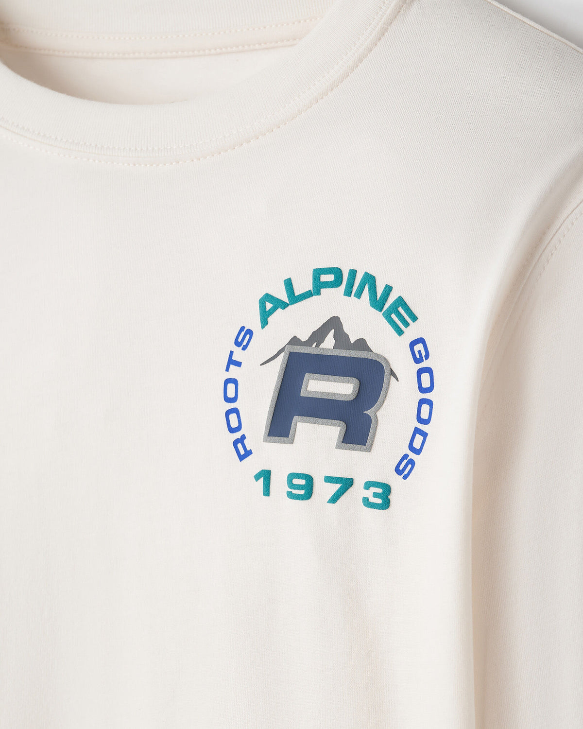 Kids Alpine Goods T-Shirt / GARDENIA WHITE