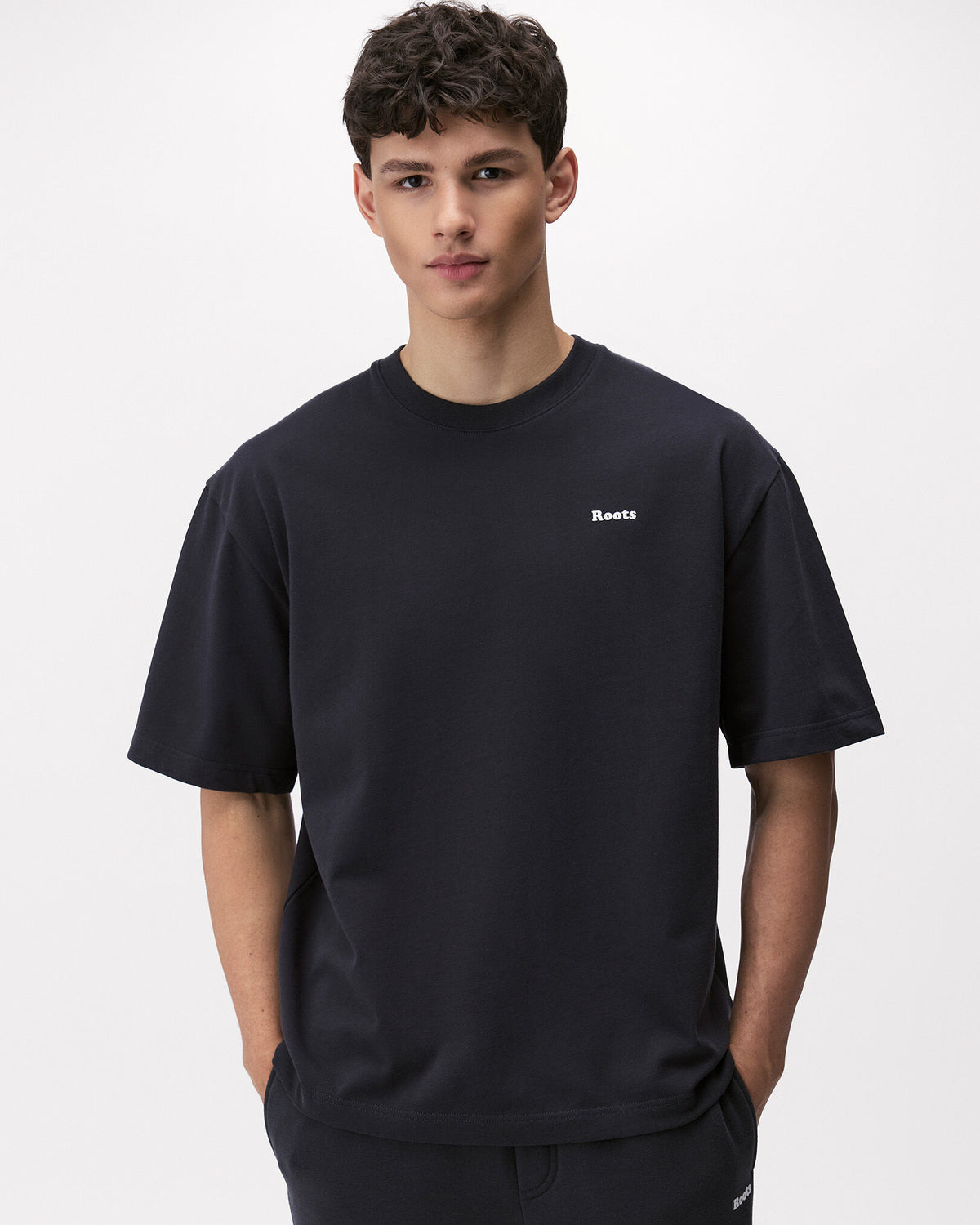 Cloud Relaxed T-Shirt / MIDNIGHT GREY