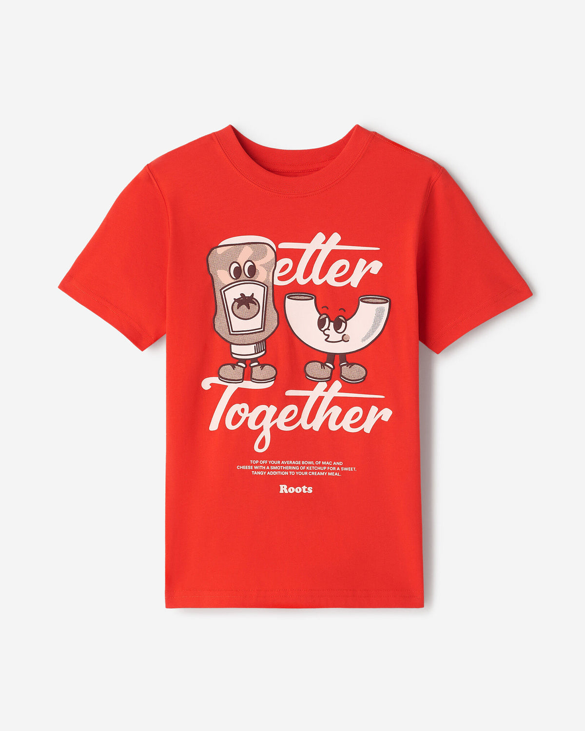 Kids Canadian Foodie T-Shirt / CHERRY BURST