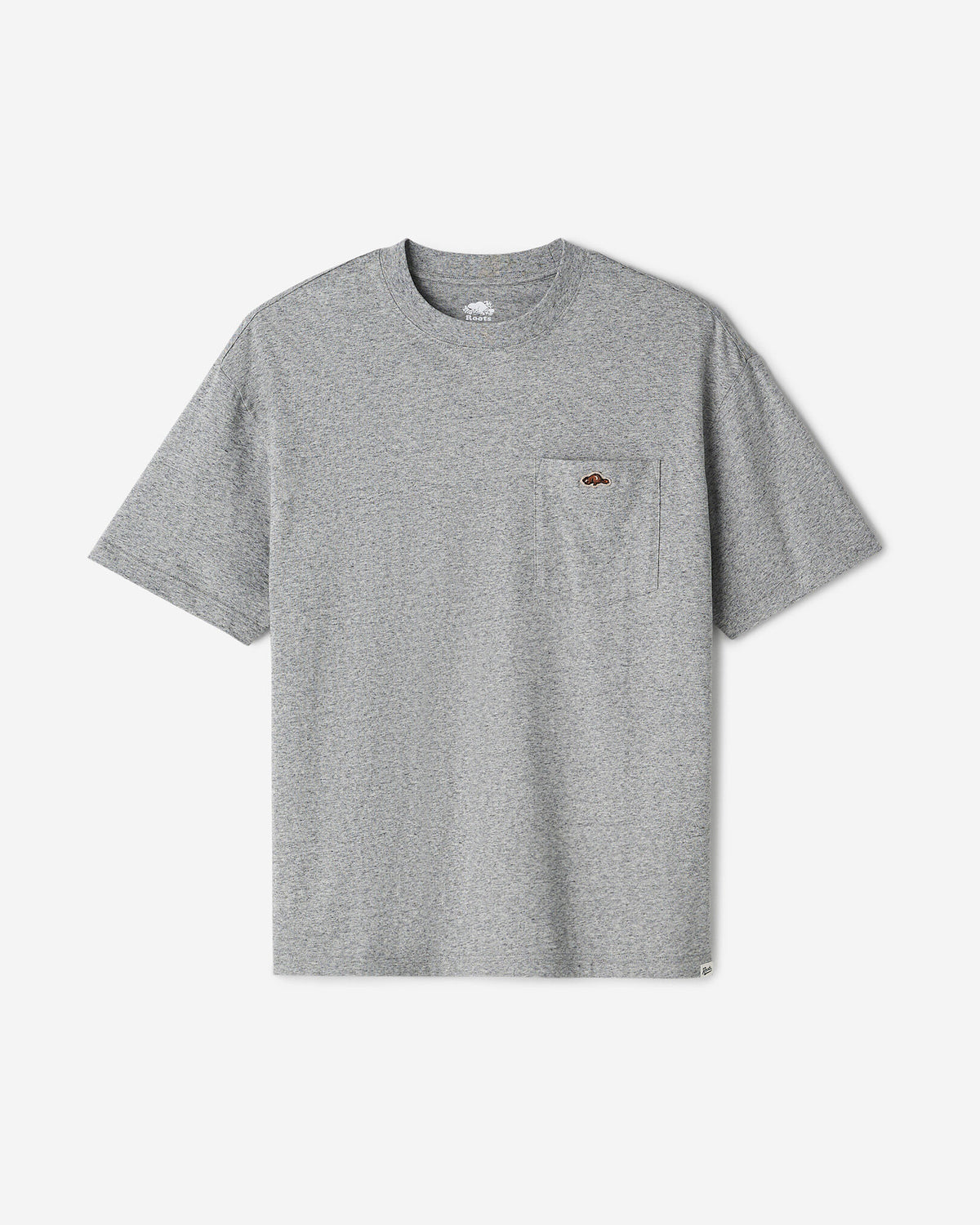 Mens Beavermark T-Shirt / SALT & PEPPER MIX