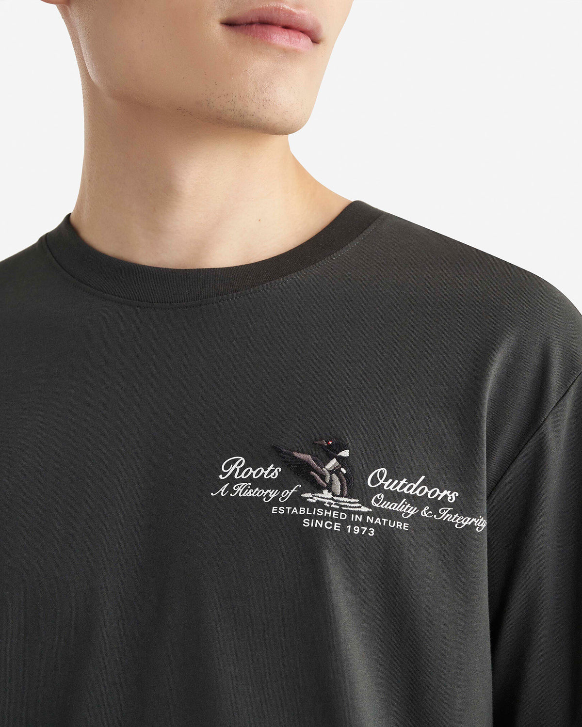 Mens  Outdoor Series T-Shirt / RAVEN