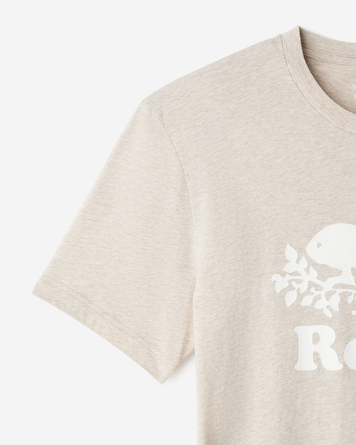 Mens Organic Cooper Beaver T-Shirt / GREY TAUPE MIX