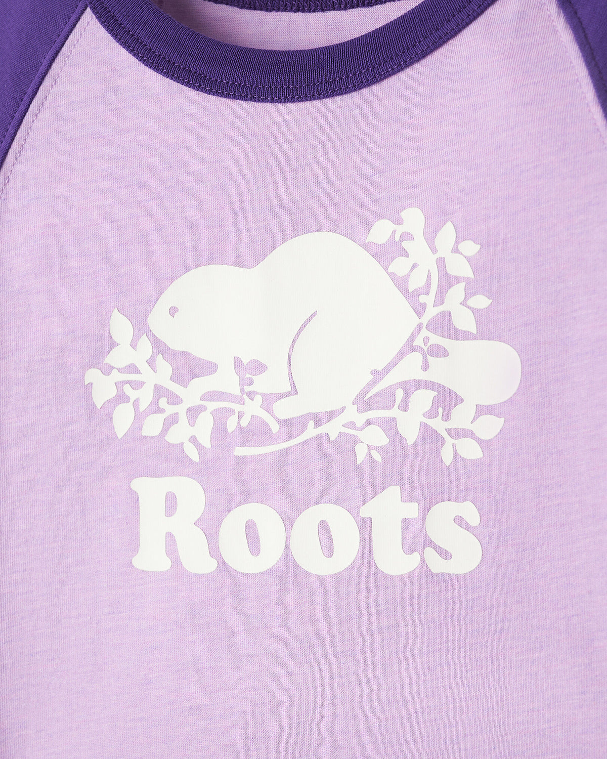 Baby Cooper Baseball Long Sleeve T-Shirt / VIOLET SKY