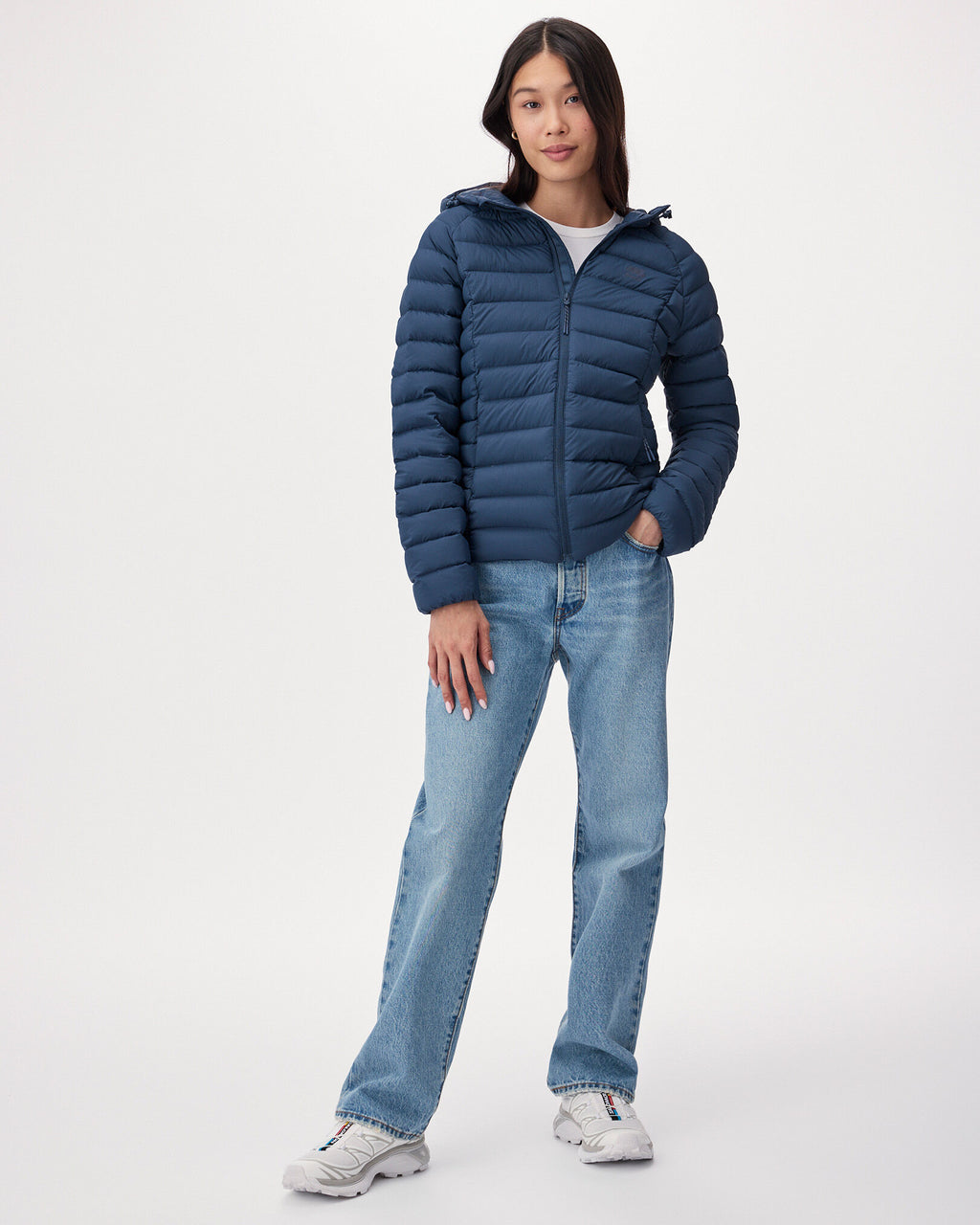 Down Packable Jacket / NIGHT SKY BLUE