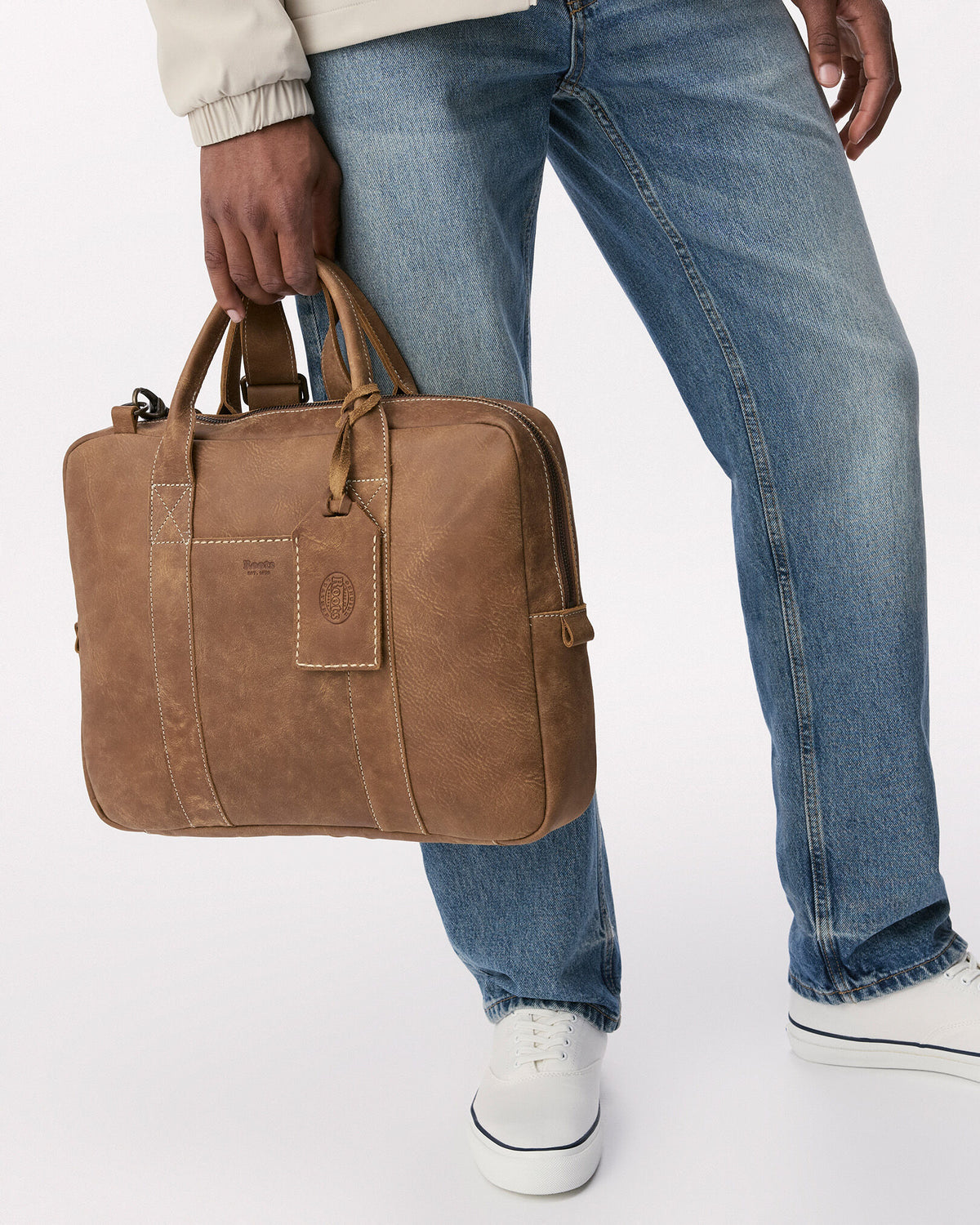 Wellington Laptop Bag Tribe / NATURAL