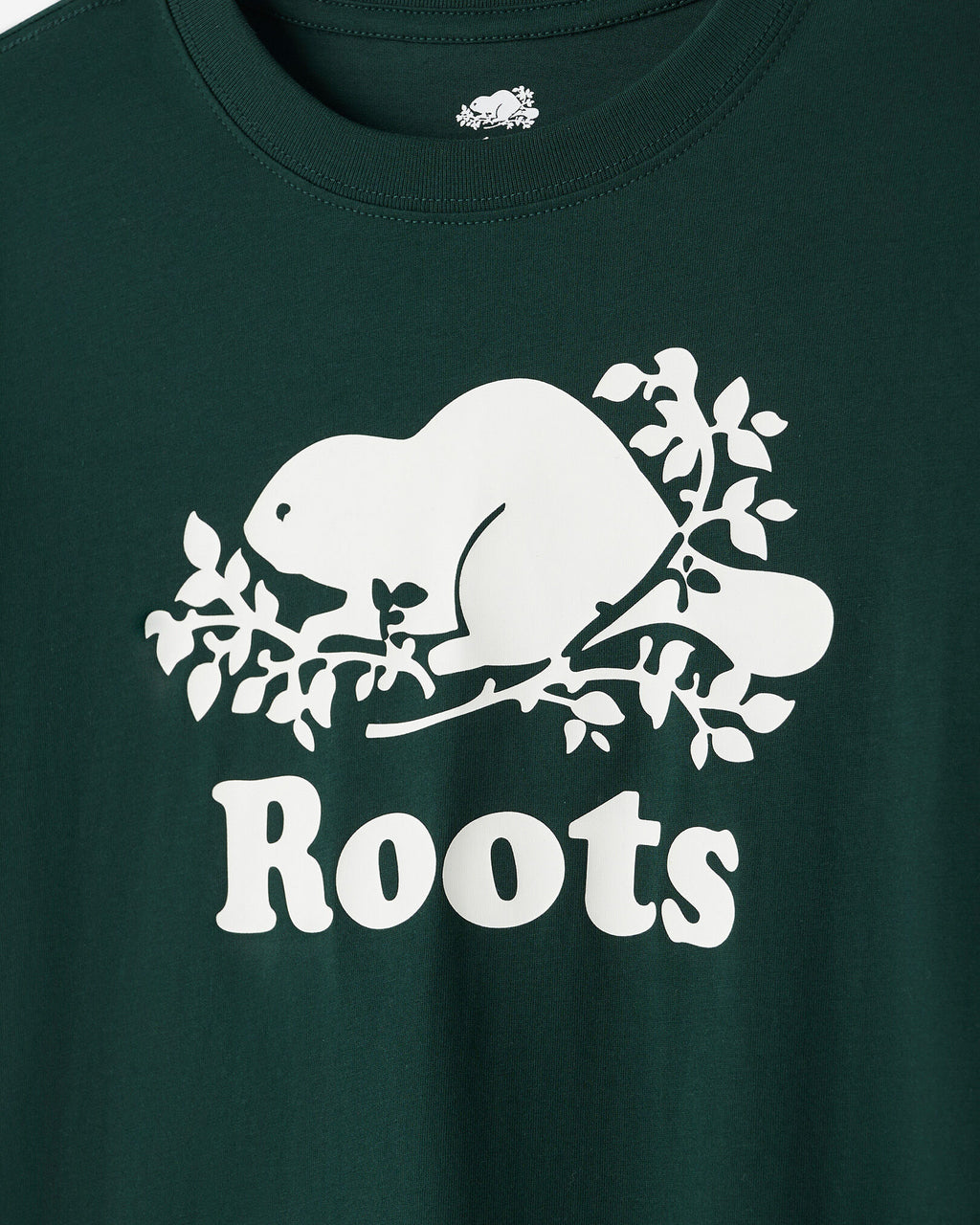 Kids Organic Original Cooper Beaver T-Shirt / VARSITY GREEN