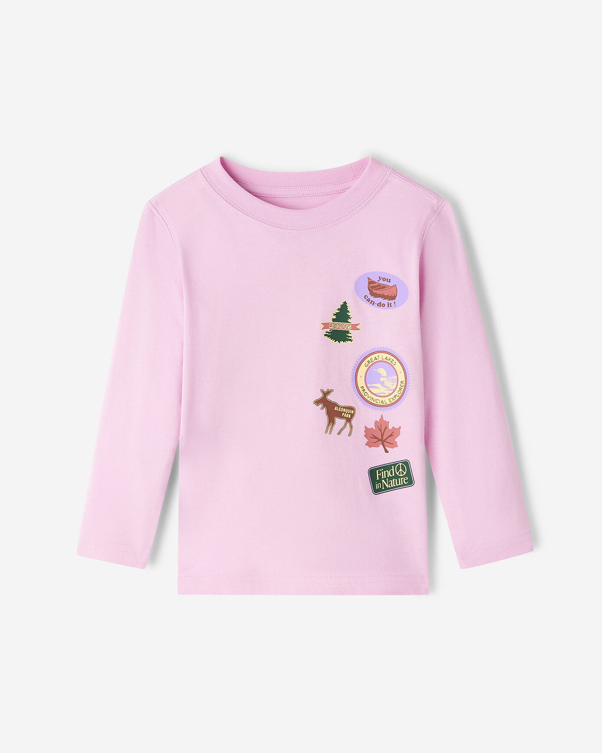 Toddler Explorer In Training T-Shirt / PINK LAVENDER