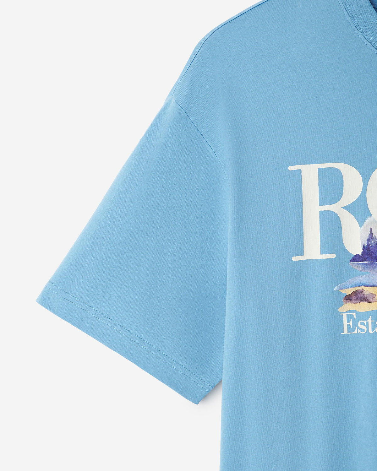 Mens Trailhead T-Shirt / BLISSFUL BLUE