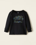 Baby Heather Cooper Envelope Top / BLACK