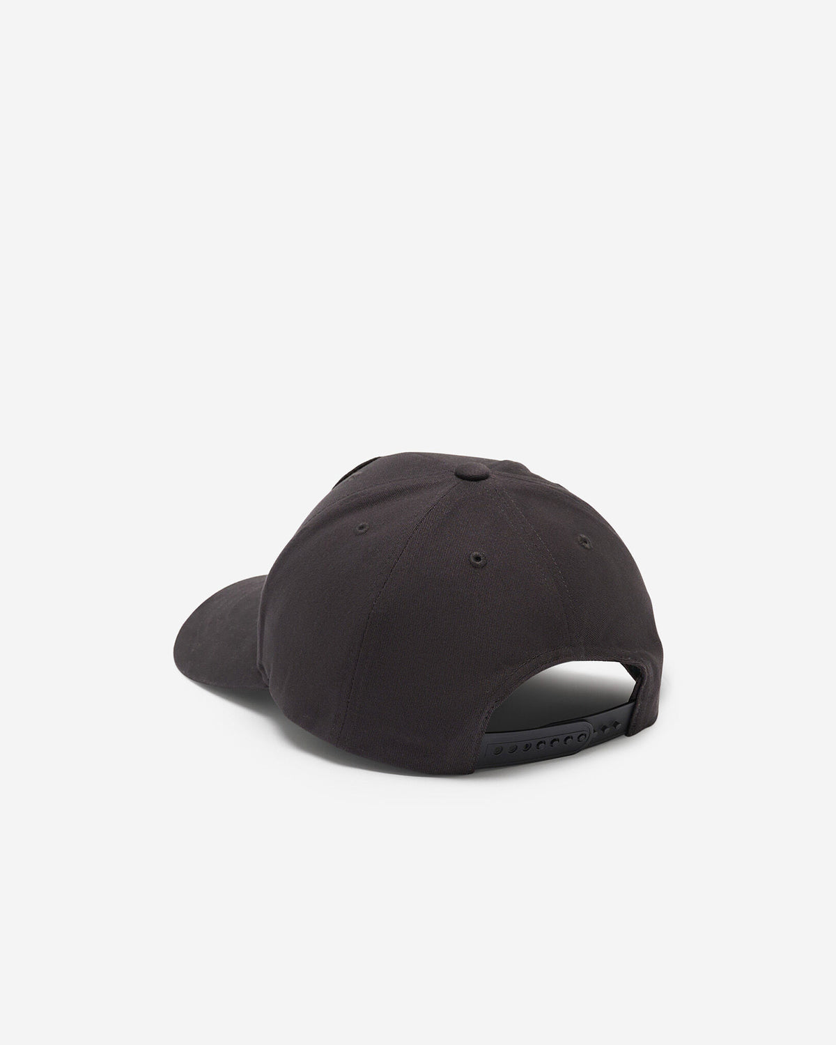 Plaid Baseball Cap / CHARCOAL BLACK