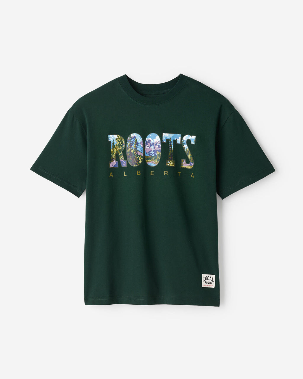 Greetings From The West T-Shirt / VARSITY GREEN