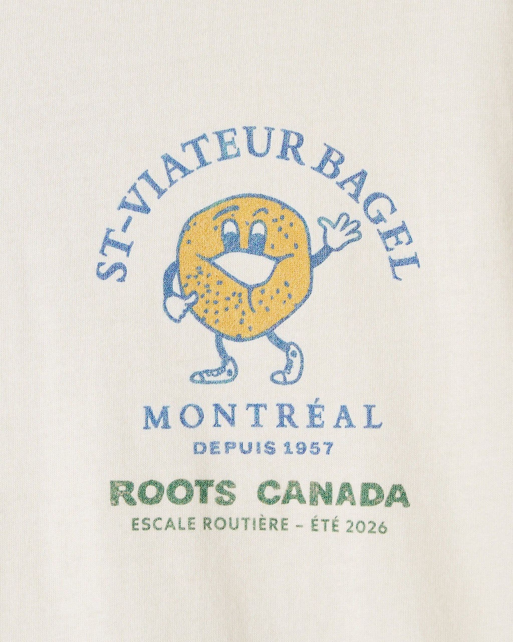 X St-Viateur T-Shirt / EGRET