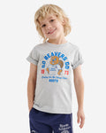 Kids Beaver League T-Shirt / HEATHER GREY