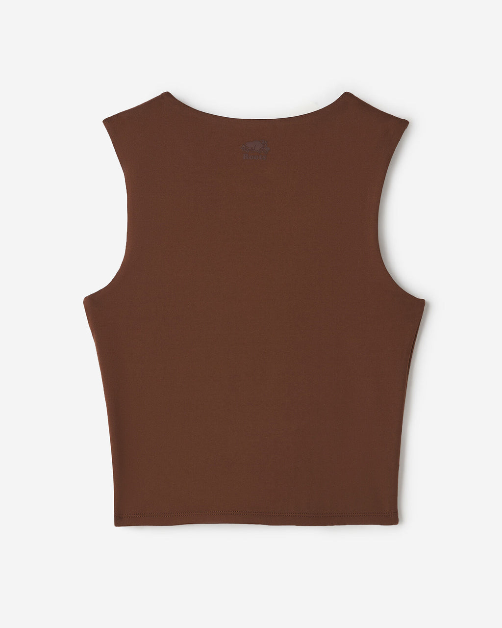 Renew Knit Muscle Tank / ROCKY ROAD BROWN