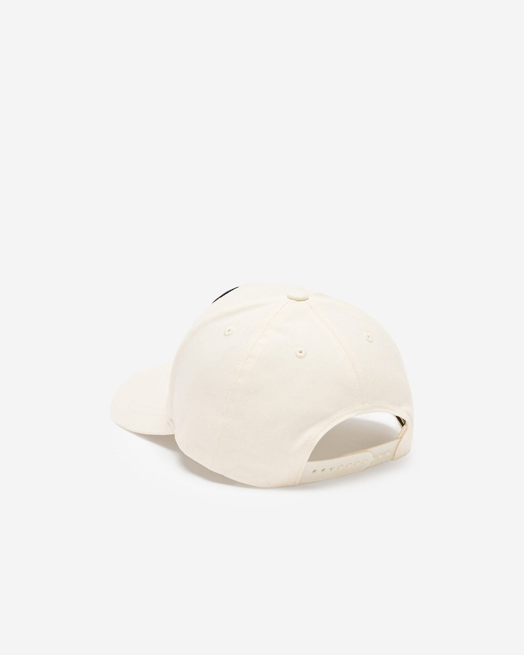 Plaid Baseball Cap / EGRET