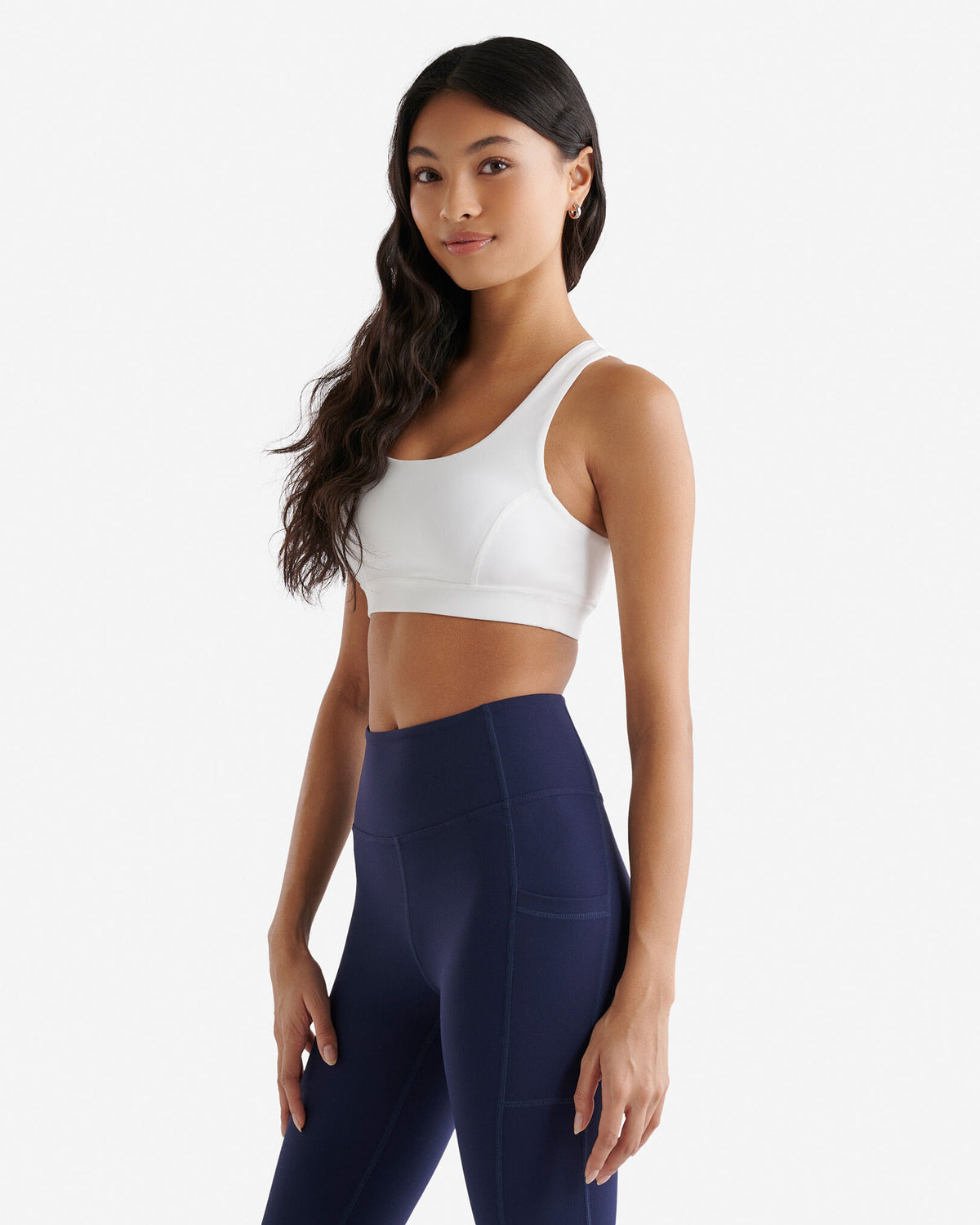 Restore Stretch Sports Bra / WHITE
