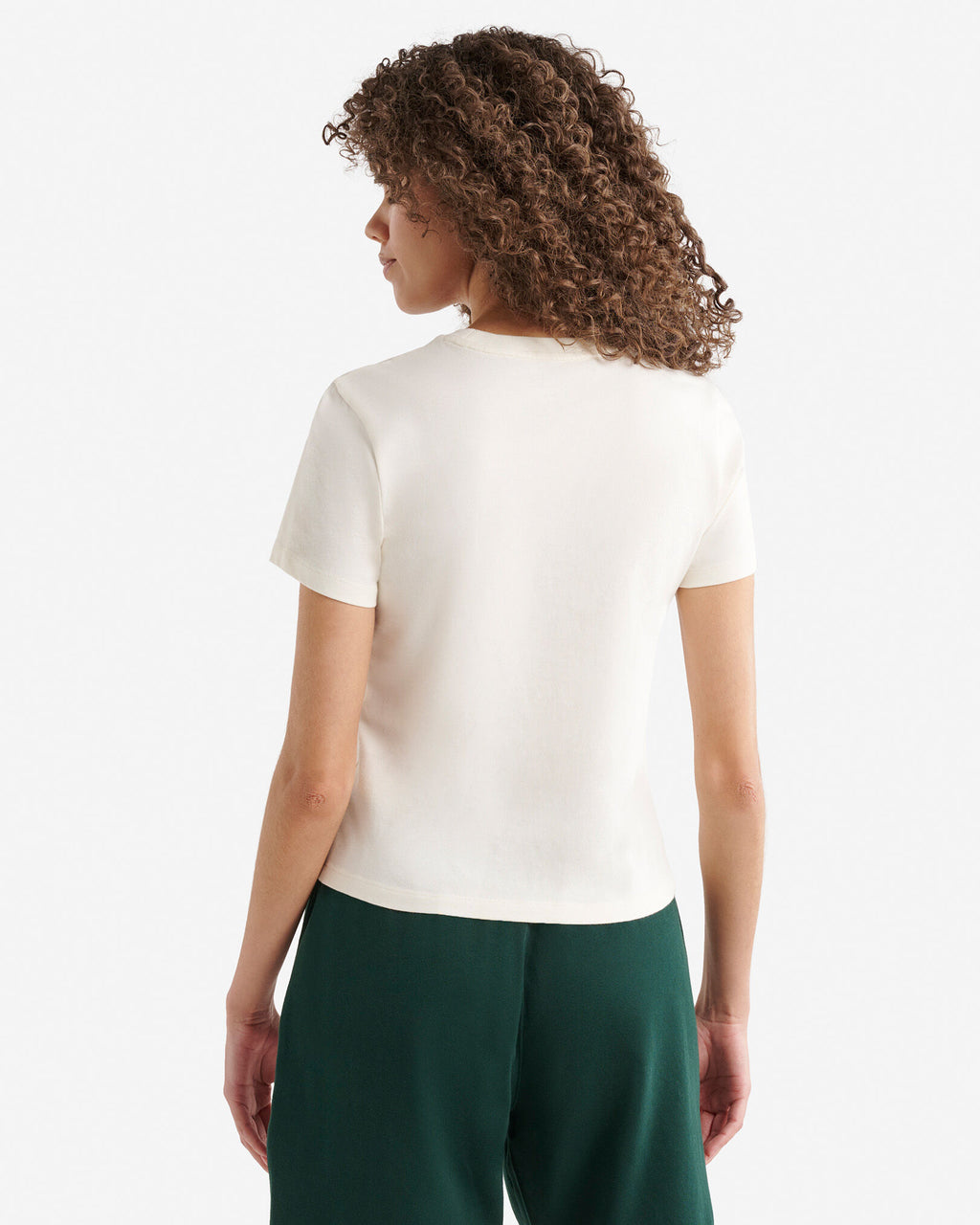 X Zanmang Loopy T-Shirt / EGRET