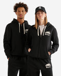Organic Original Full Zip Hoodie / BLACK
