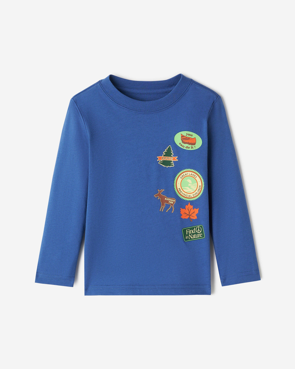 Toddler Explorer In Training T-Shirt / MONSOON BLUE
