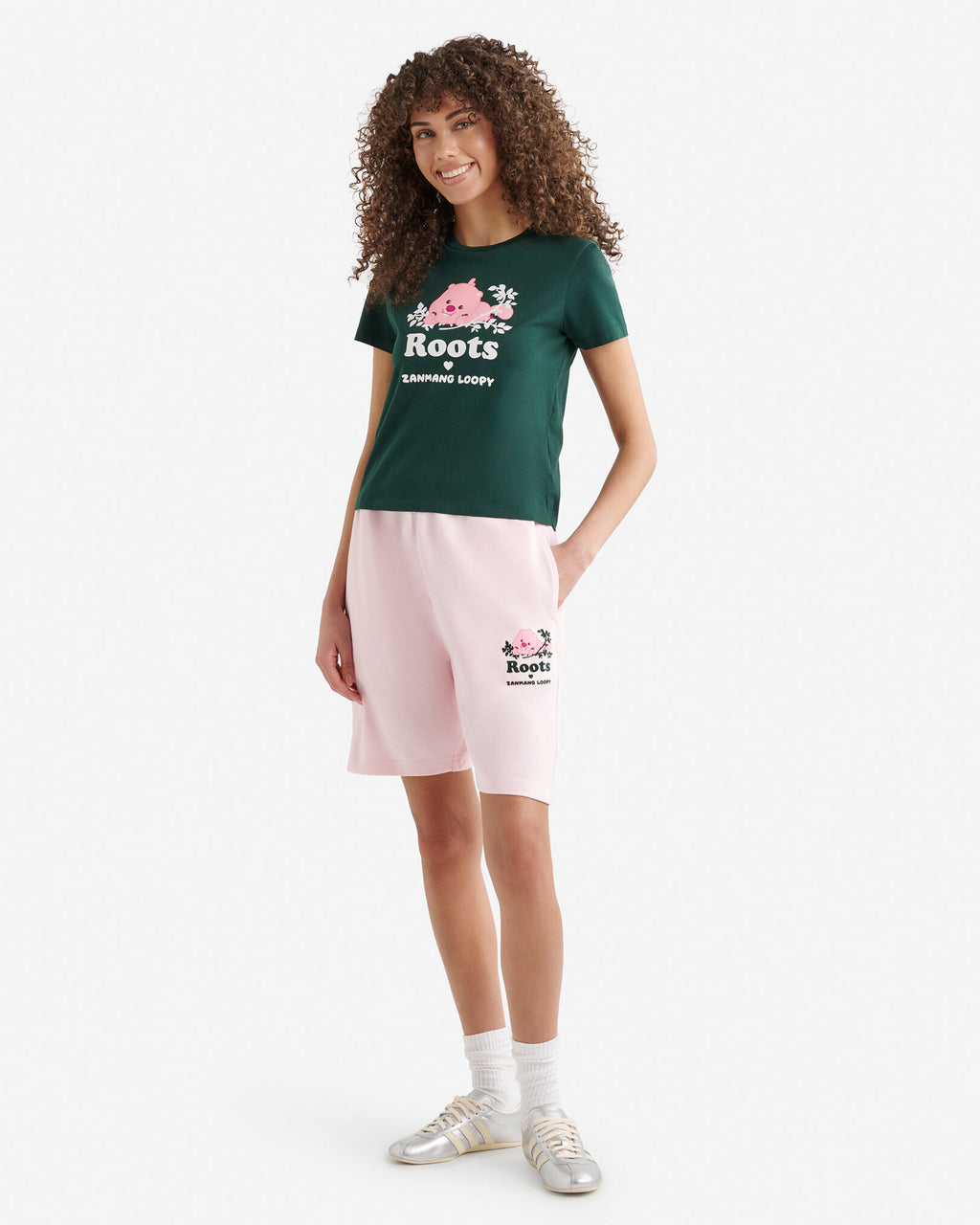 X Zanmang Loopy T-Shirt / VARSITY GREEN