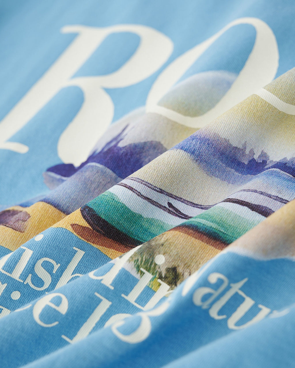 Mens Trailhead T-Shirt / BLISSFUL BLUE