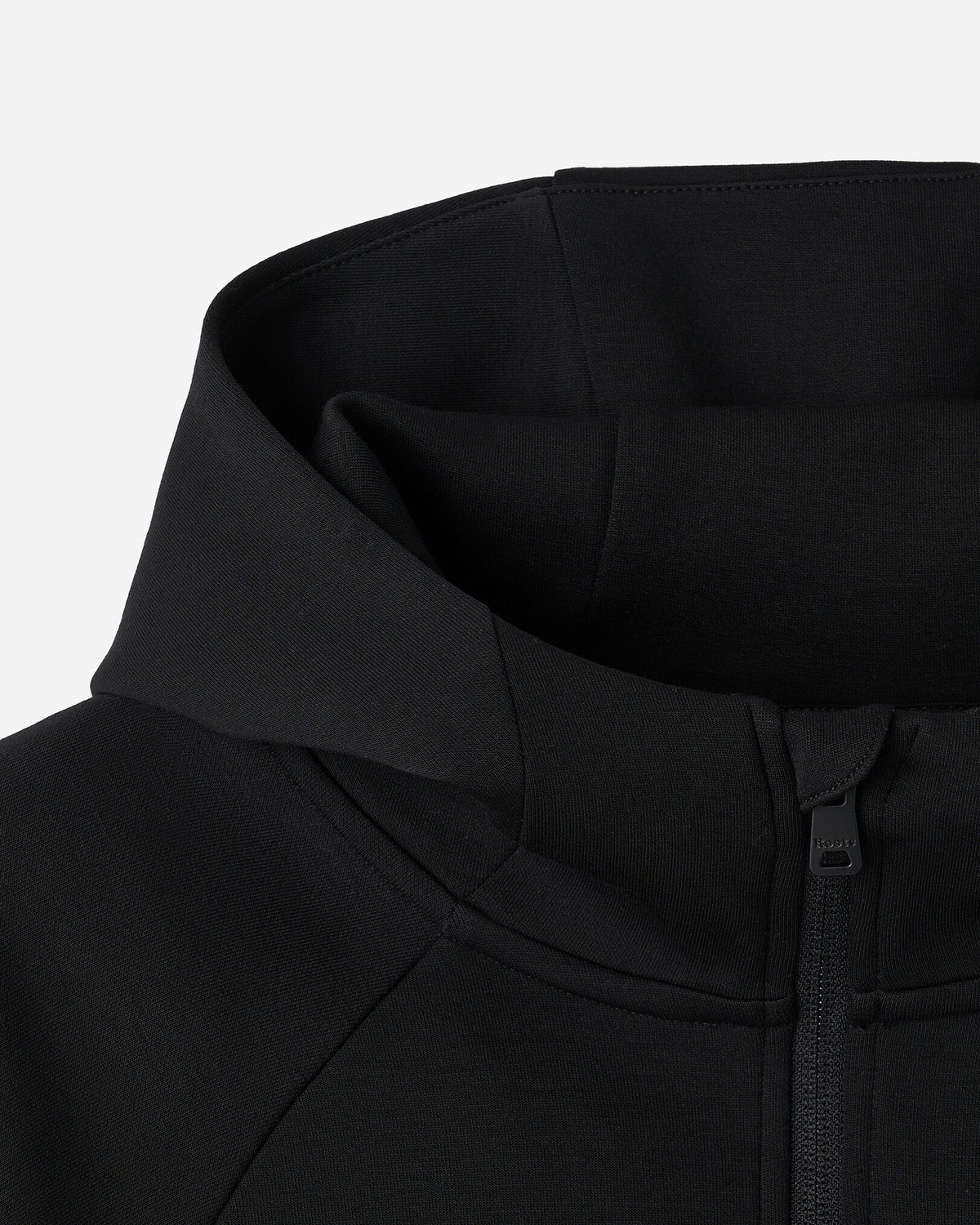 Roam Quarter Zip Hoodie / BLACK