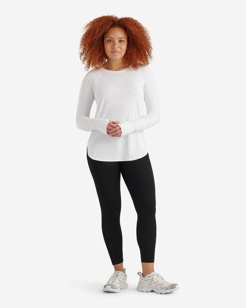 Renew Long Sleeve Top / WHITE