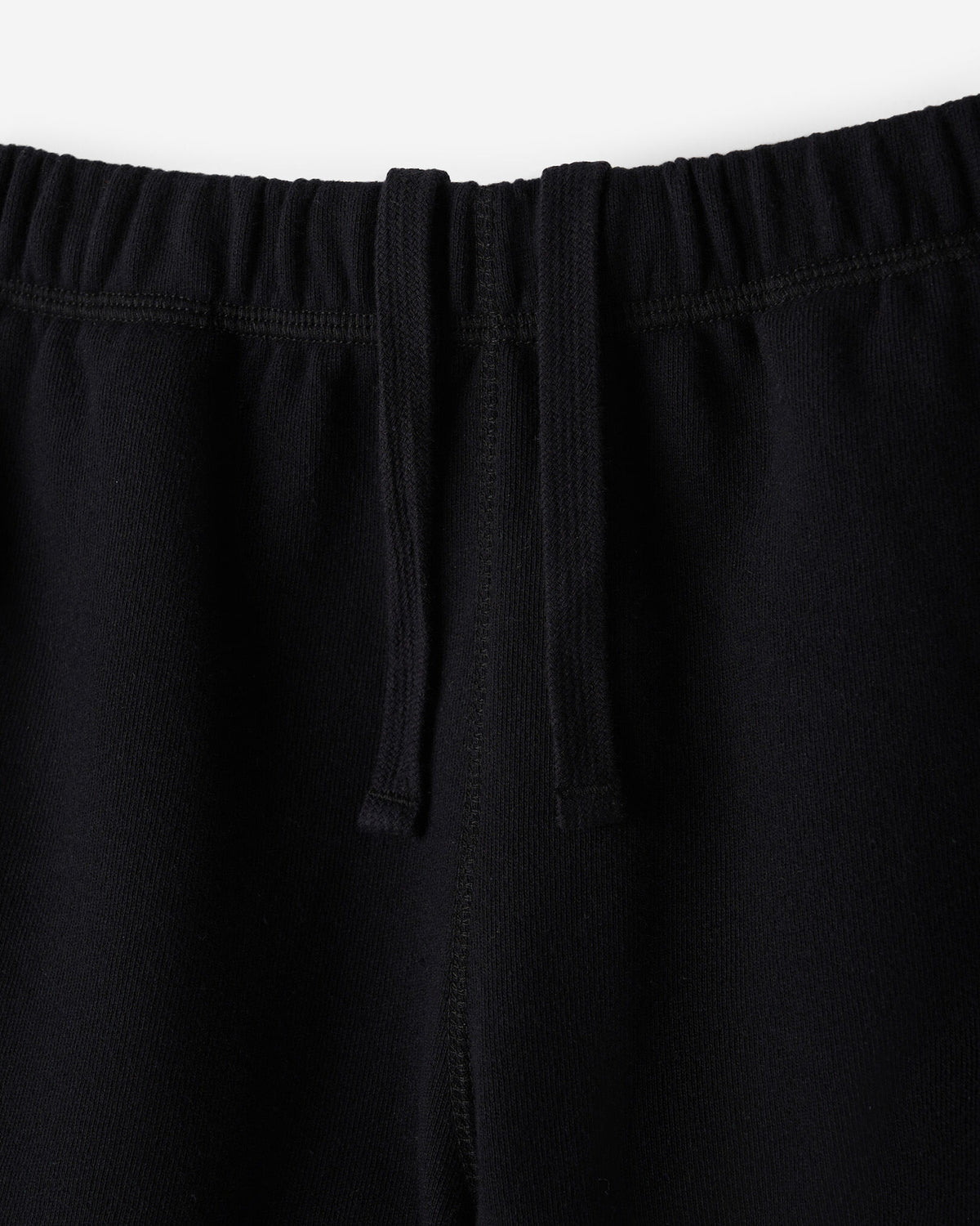 Organic Original Terry Sweatshort 3 Inch / BLACK