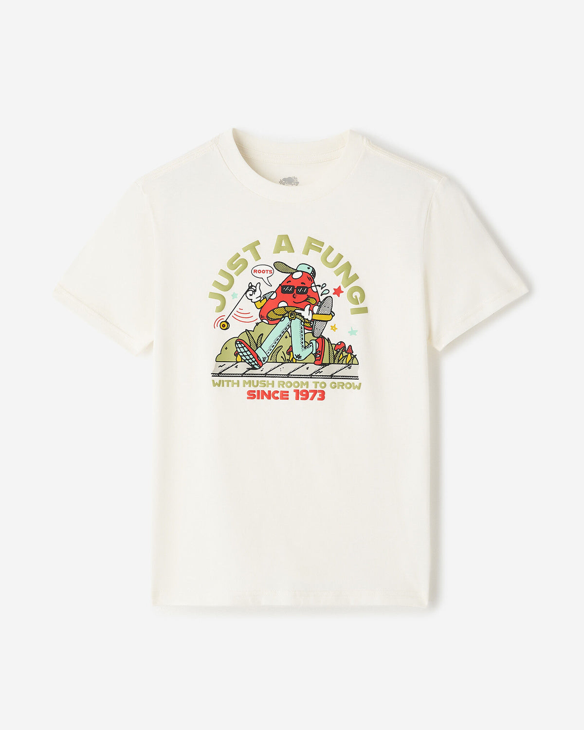 Kids Natural Element T-Shirt / EGRET