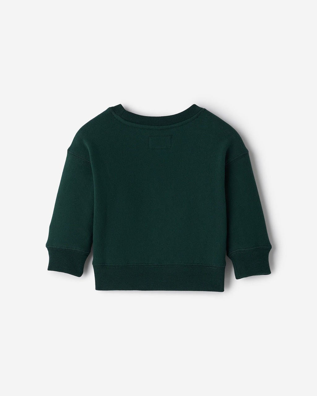 Baby  Applique Sweatshirt / VARSITY GREEN